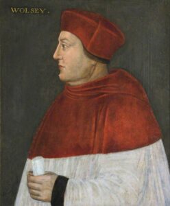 A portrait of Cardinal Thomas Wolsey by an unknown artist, Trinity College, University of Cambridge