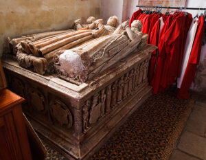 Tomb of Sir Robert Broke at All Saints Church, Claverley, photo by Mike Searle