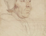Sketch in chalk of William Fitzwilliam, Earl of Southampton, by Hans Holbein the Younger.