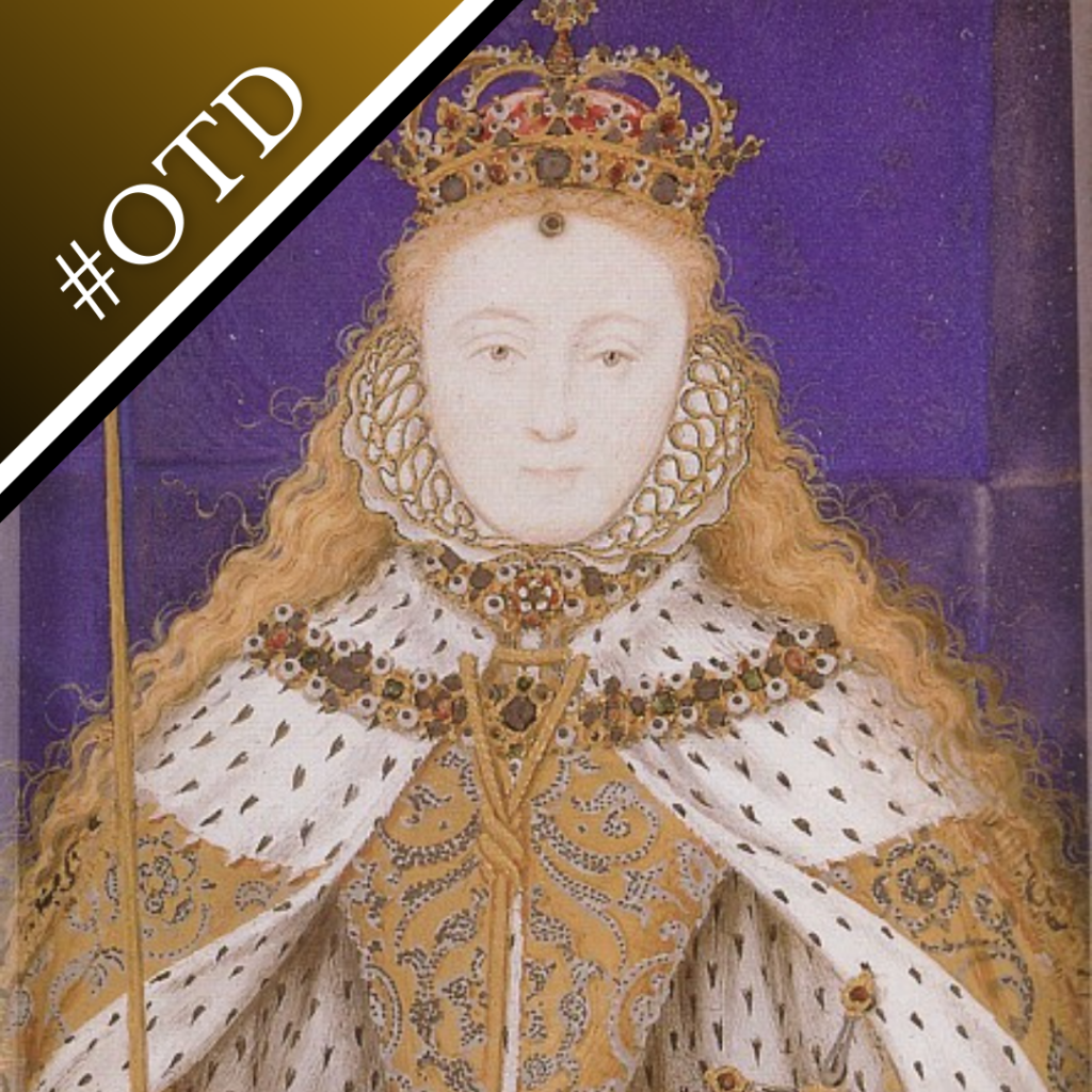 A miniature of Elizabeth I at her coronation