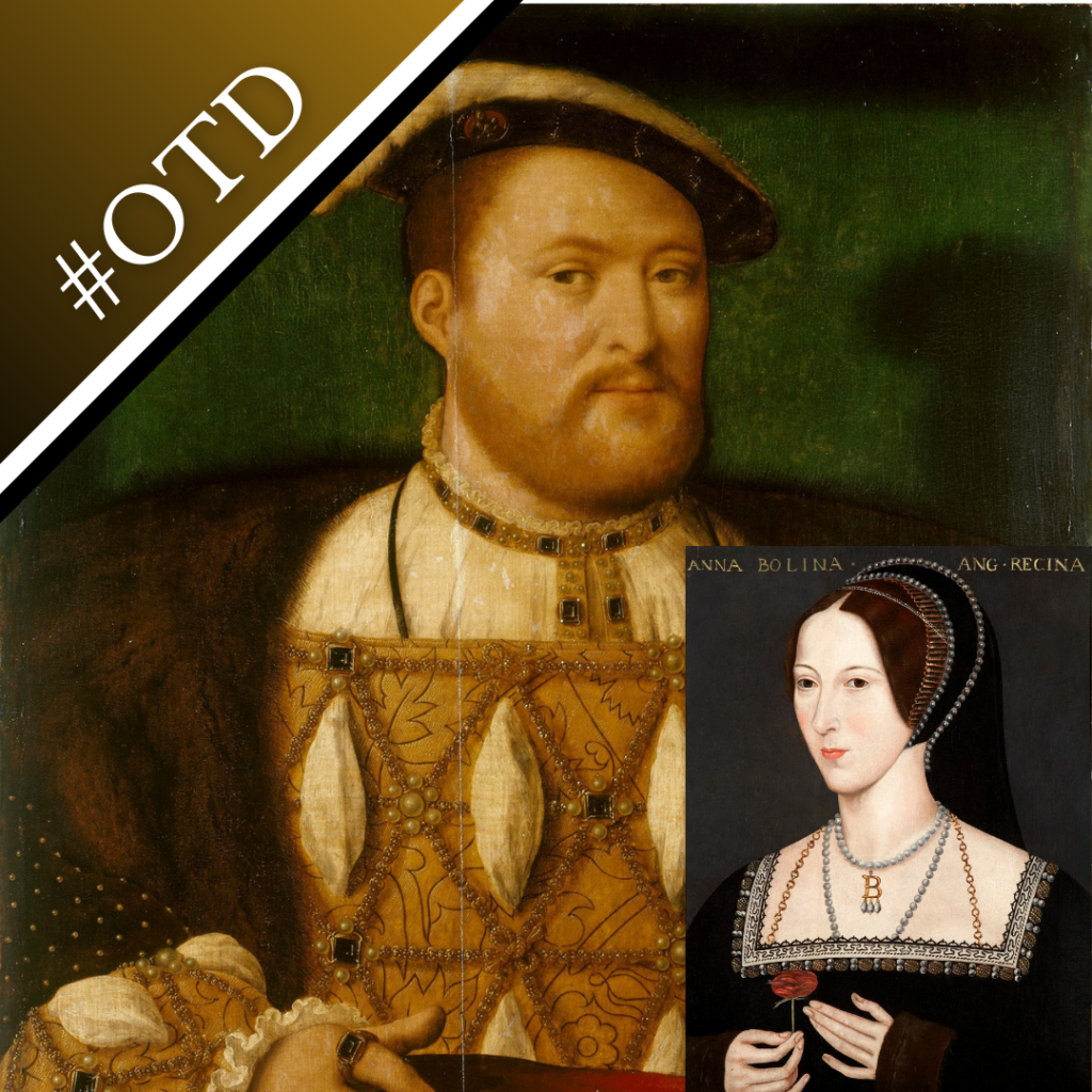 Portraits of Henry VIII and Anne Boleyn