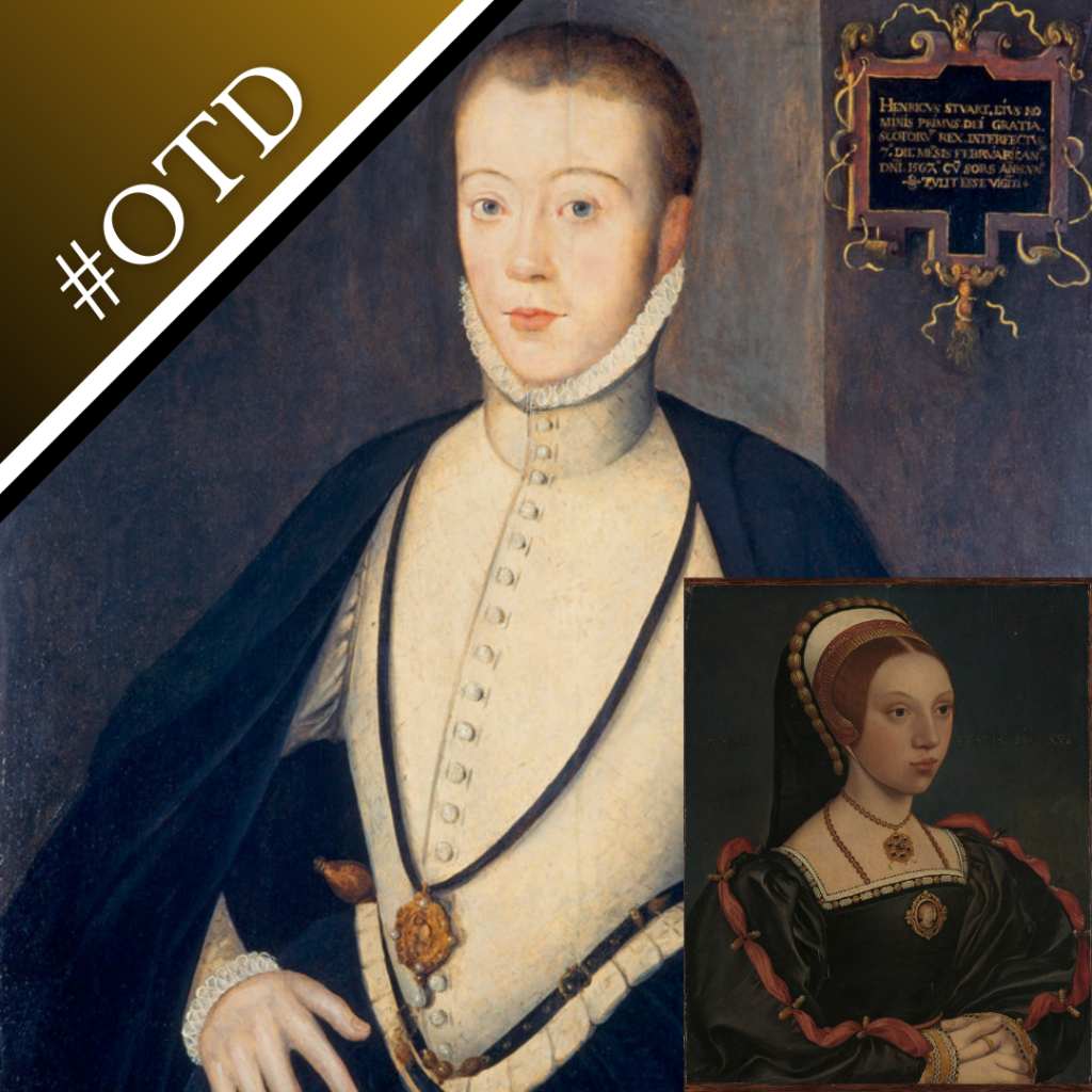 Portraits of Henry Stuart, Lord Darnley, and a woman thought to be Catherine Howard