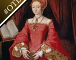 A portrait of a young Elizabeth I.