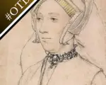 A sketch of Katherine Willoughby by Holbein
