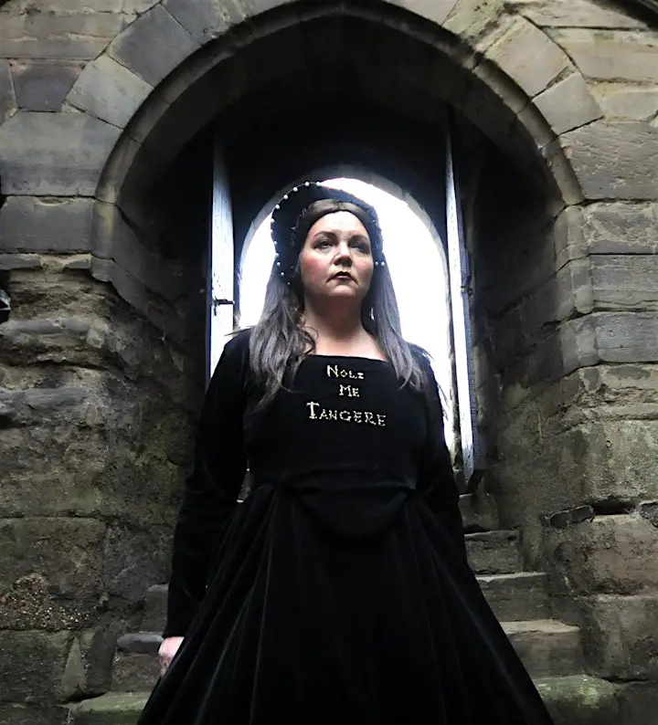 Lesley Smith portrays Anne Boleyn - 30th May, Leek, UK - The Tudor Society
