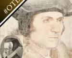 Holbein's sketch of Sir Thomas More and an engraving of Anne Howard, Countess of Arundel