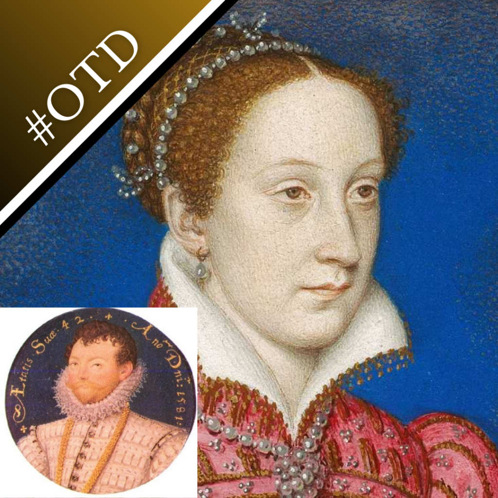 portraits of Mary Queen of Scots and Francis Drake