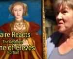 A photo of me reacting to the Anne of Cleves portrait