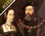 A portrait of Mary Tudor and Charles Brandon